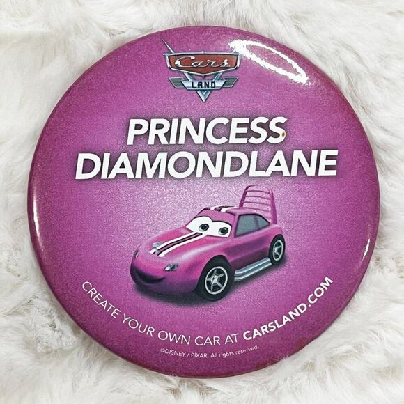 🔮‎ 5/$25 Disney Pixar Cars Land Princess Diamondlane Pin - Picture 1 of 2